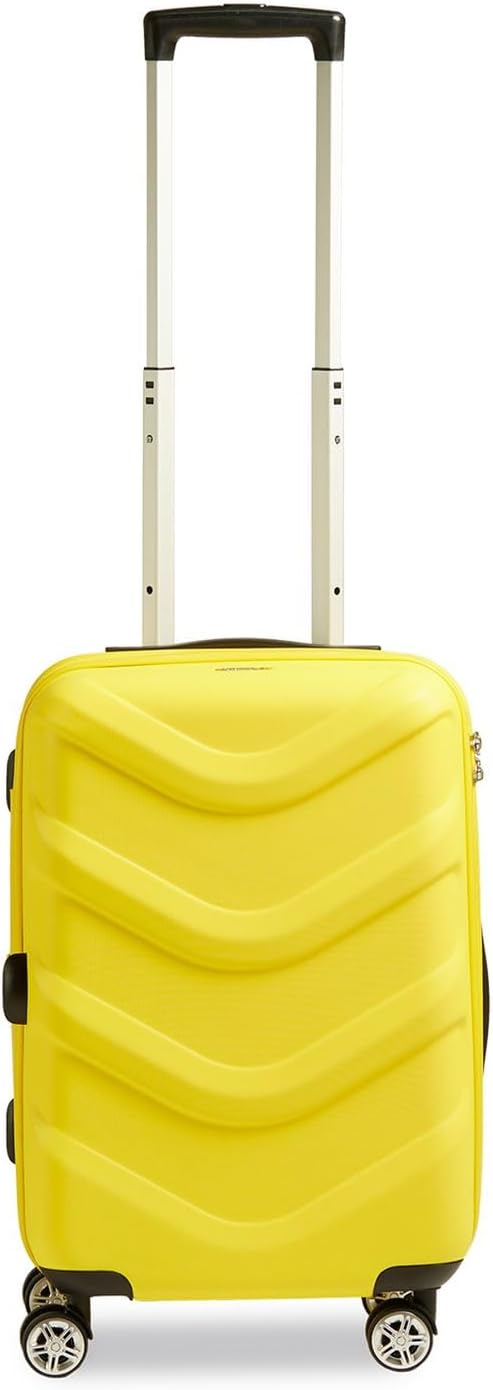 STRATIC Arrow 2 Hartschalen-Koffer Trolley Reisekoffer Rollkoffer 4 Rollen TSA-Zahlenschloss, Geträn