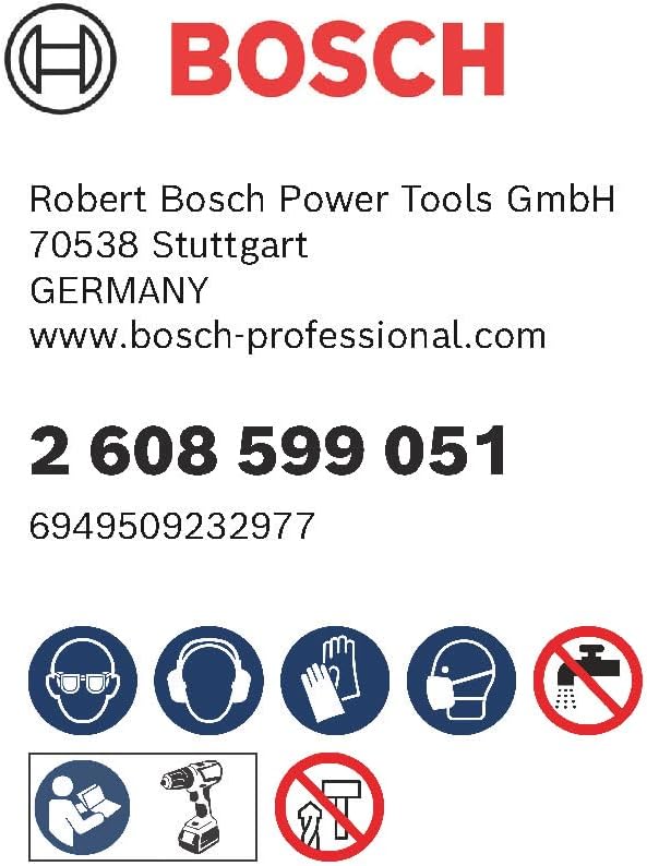 Bosch 1x PRO Ceramic Diamanttrockenbohrer für Zylinderschaft und Bohrmaschine/Schrauber (für Fliesen