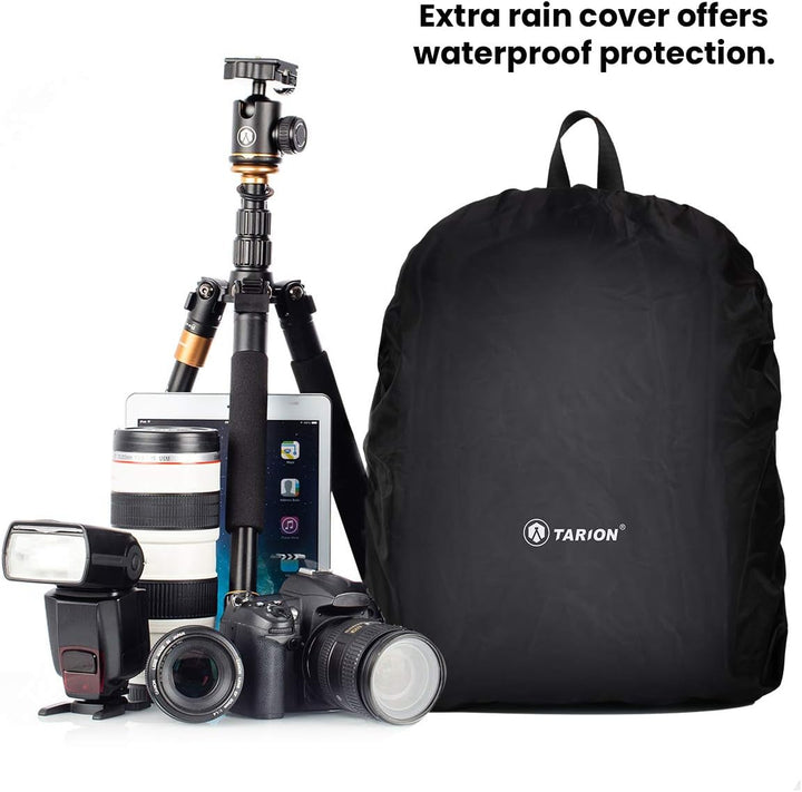 TARION Kamerarucksack Spiegelreflex Fotorucksack Wasserdicht Leicht und Kompakt Klein DSLR Rucksack