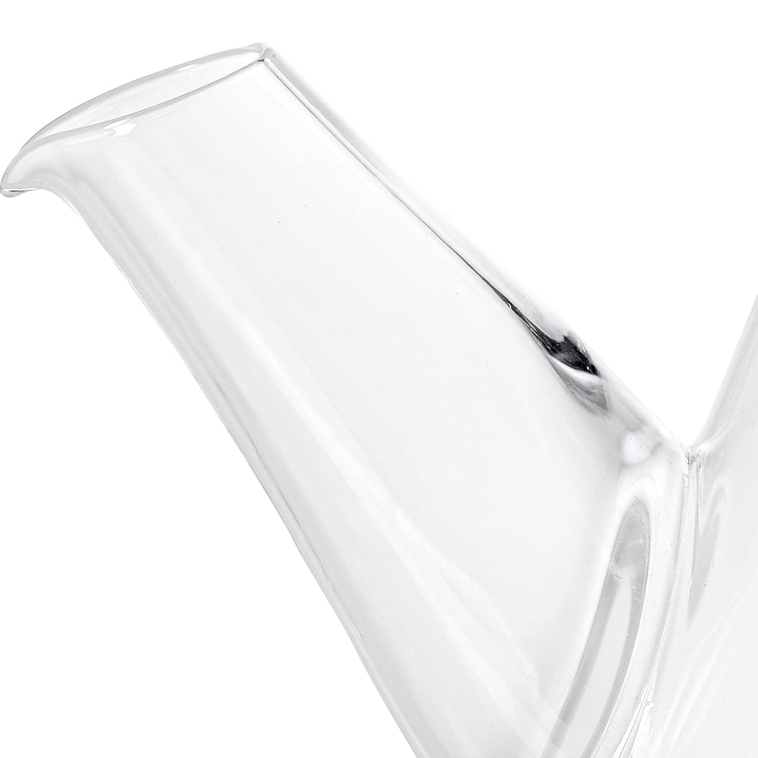 AdHoc TK50 Teekanne 1,5 l mit Filter für losen Tee ORIENT+, Glas/Edelstahl