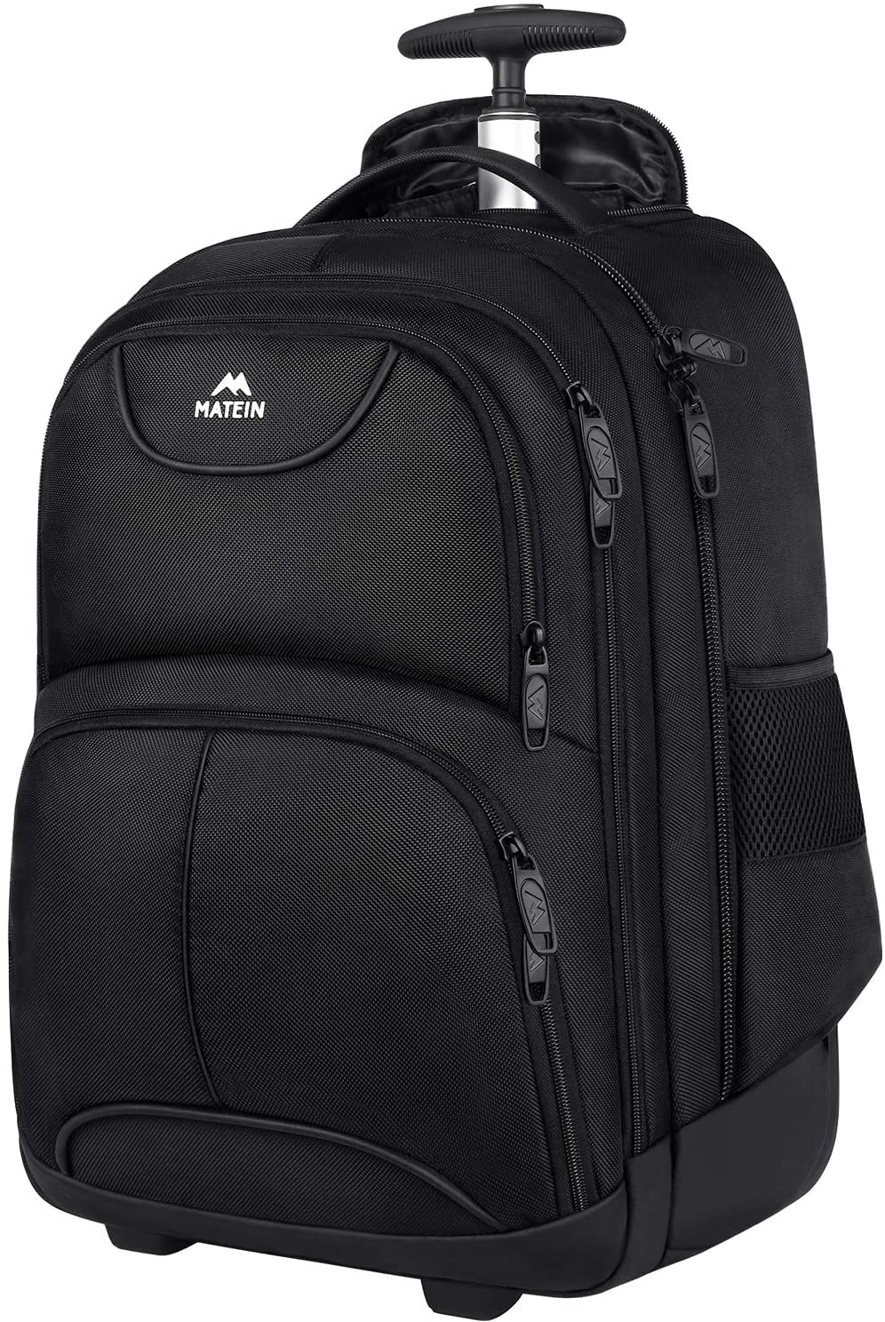 MATEIN Laptop Trolley Rucksack, 15,6 Zoll Laptop Rucksack Handgepäck Rucksack Trolley Laptoptasche L