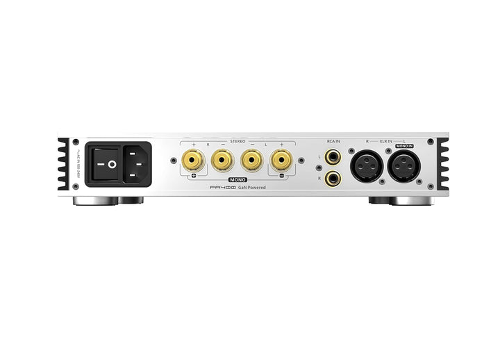 SMSL PA400 GaN-Powered Stereo High Power Amplifier(400W), High-Fidelity Audio Amp with XLR/RCA Input