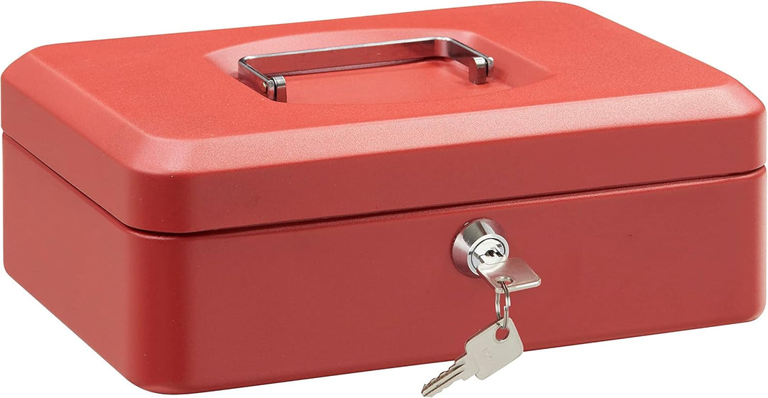 ARREGUI Elegant C9234 Geldkassette aus Stahl | Geldbox | 25 cm breit | Abschliessbare Kasse mit Geld