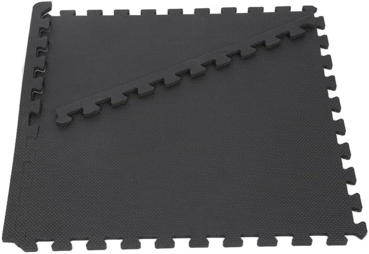 Bodenschutzmatte Fitness 63 * 63 cm, EVA-Schaum-Sport-Fitness-Matte, 12 mm Dicke Gummimatte, für Gar