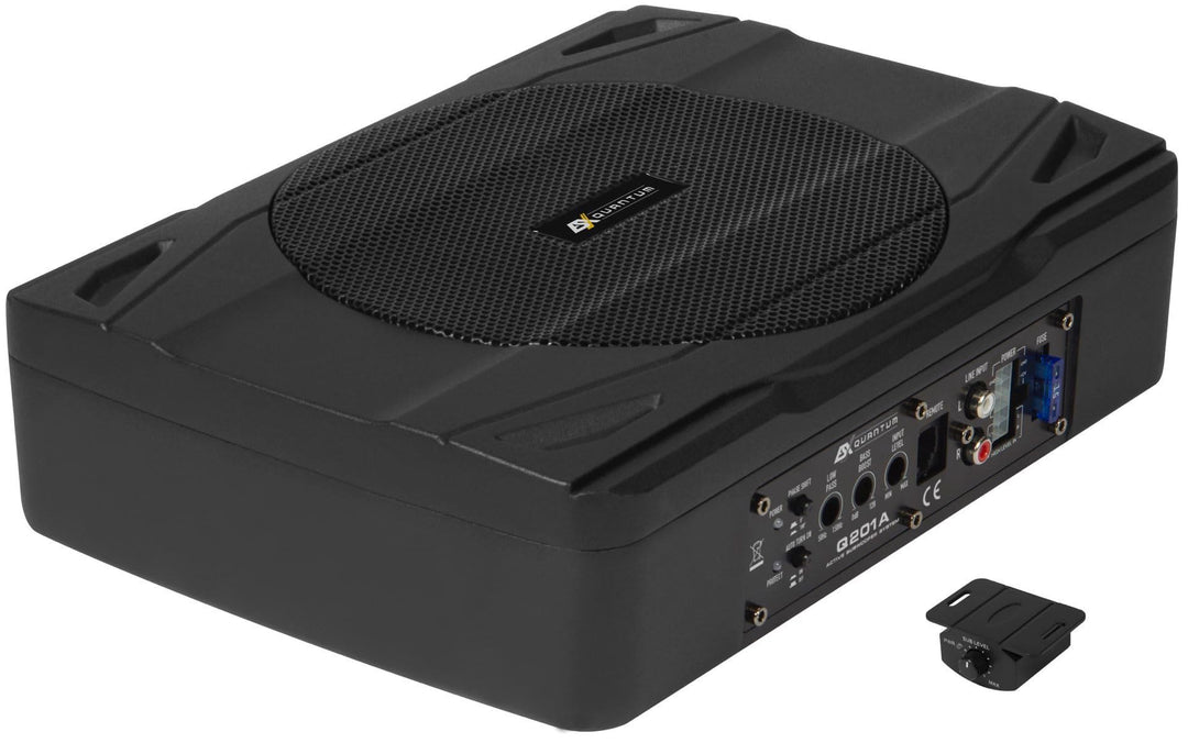 ESX Q201A - Aktiver 20 cm Untersitz Subwoofer