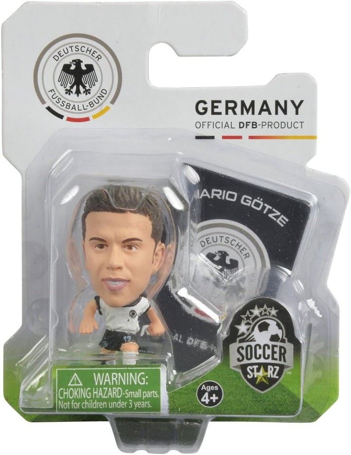 SoccerStarz SOC583 - Deutsch Nationalmannschaft Mario Gotze, Heimtrikot