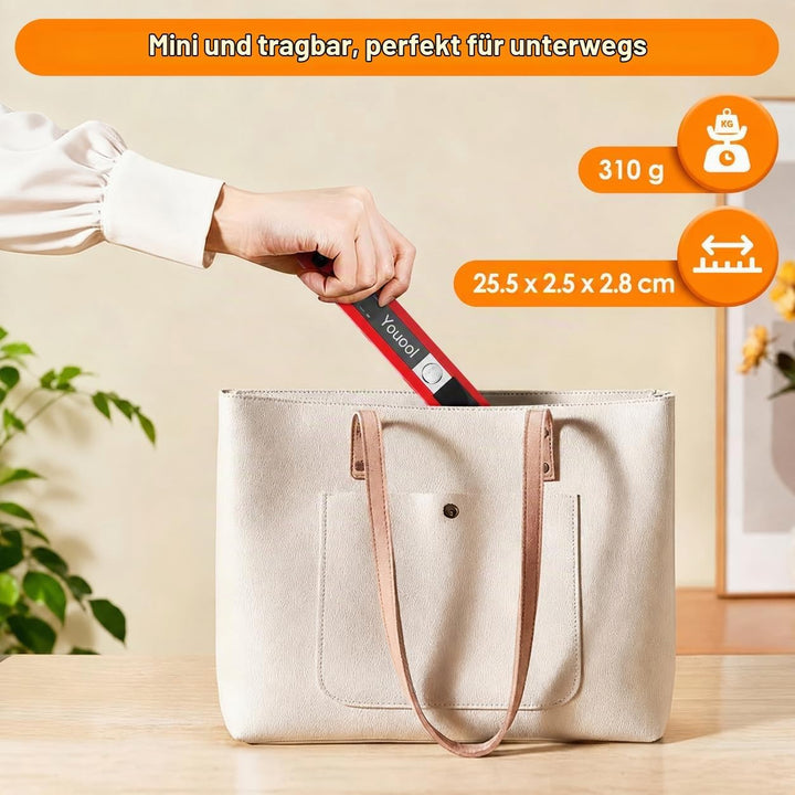 A4 Tragbarer Scanner, USB-Bildscanner, Handscanner, Farbscannen, 900 DPI, A4 Tragbarer Dokumentensca