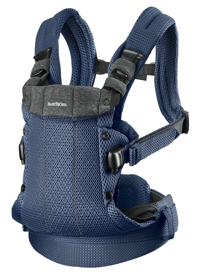 BabyBjörn Babytrage Harmony, 3D-Netzstoff, Marineblau 3D-Netzstoff Marineblau, 3D-Netzstoff Marinebl