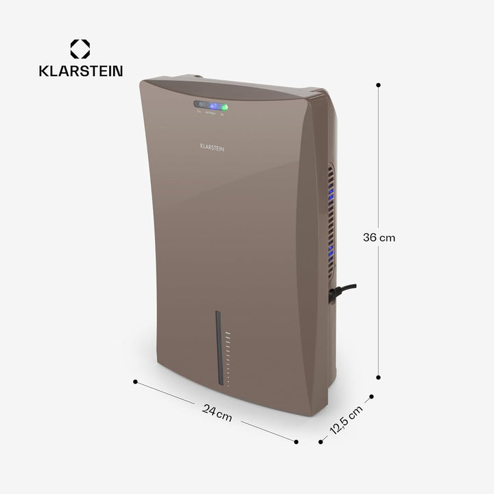 Klarstein Drybest 2000 2G Luftentfeuchter - 700 ml/Tag Raumentfeuchter, Dehumidifier mit 70 W Leistu