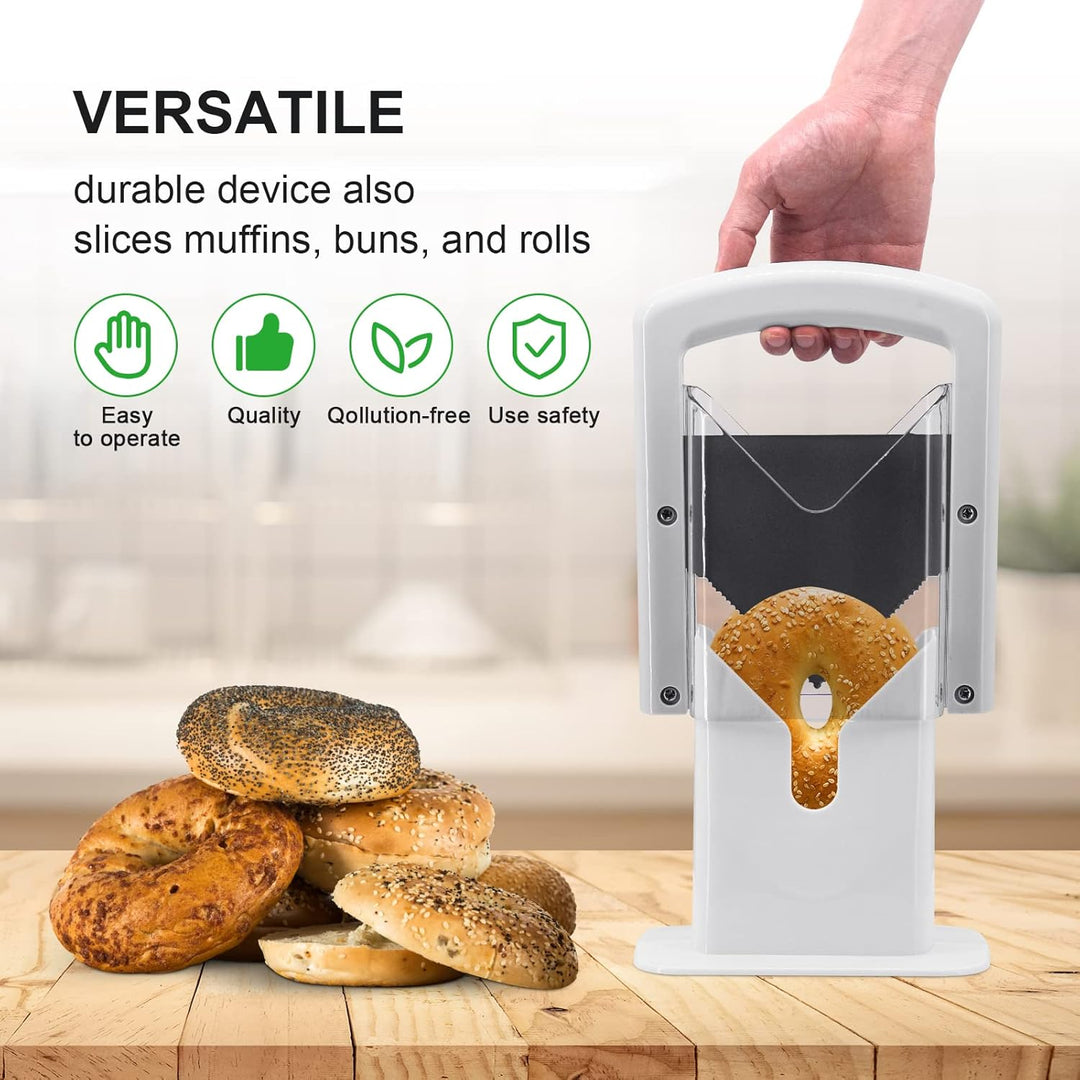 Bagel Guillotine Slicer Haushaltsbagelschneider Bagel Präzisionsschneider Bagel Cutter Schneiden Hil