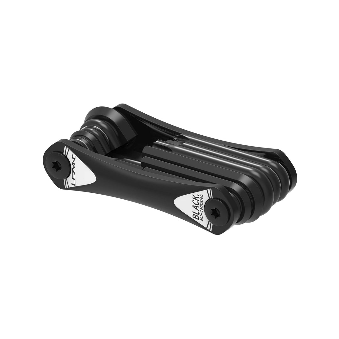 LEZYNE Rap II Fahrrad Multi-Tool 12 in 1, Anti-Korrosions-Bits, Hex 2/2,5/3/4/5/6/8 mm, T10/T25/T30,