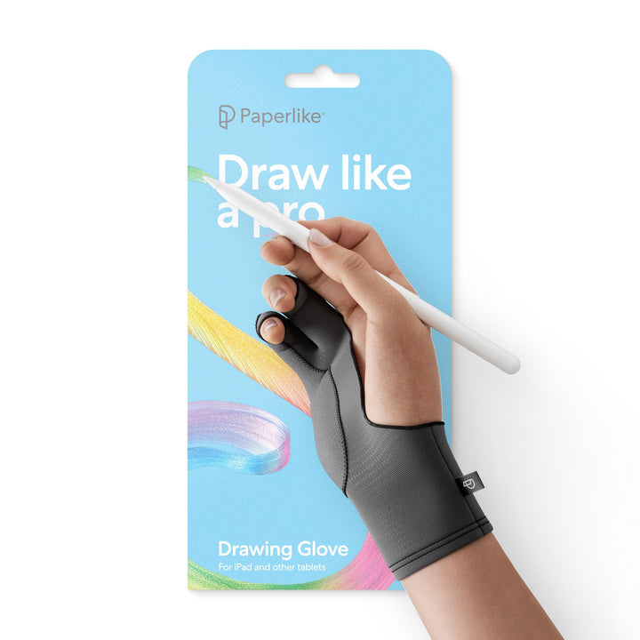 Paperlike's Drawing Glove für iPad – Zeichenhandschuh zum Zeichnen auf Tablets (für Rechts- und Link