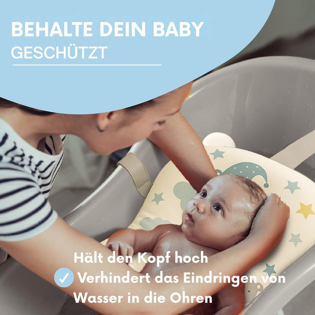 Baby Badewanneneinsatz – Baby Badewannenkissen für Badewanne - Babywanne Einsatz &amp; Badewannensitz ab