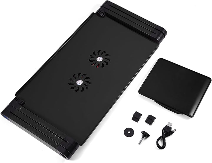 Laptopständer, 360 ° Verstellbarer Faltbarer Laptop-Tisch, Laptop-Schreibtisch, Leichten Aluminium-L