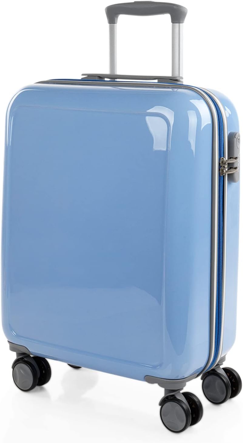 ITACA - Reisekoffer für Kinder. Mittlerer Koffer und Kabinenkoffer mit Kulturbeutel. Widerstandsfähi