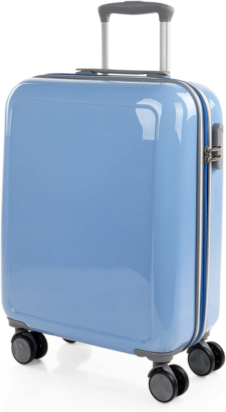 ITACA - Reisekoffer für Kinder. Mittlerer Koffer und Kabinenkoffer mit Kulturbeutel. Widerstandsfähi