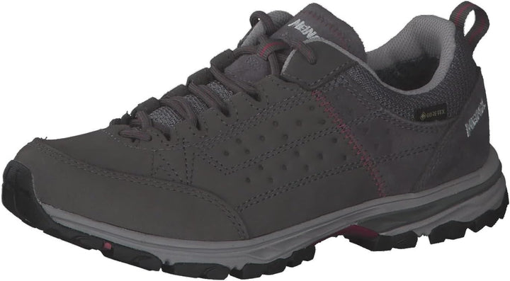 Meindl Damen Wanderschuhe Durban Lady GTX 35.5 EU Grau Bordeaux, 35.5 EU Grau Bordeaux
