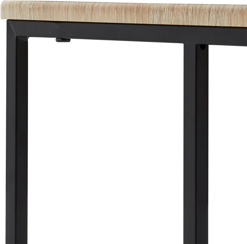 IDIMEX Beistelltisch VITORIO im minimalistischen Design, eleganter Wohnzimmertisch mit Metallgestell