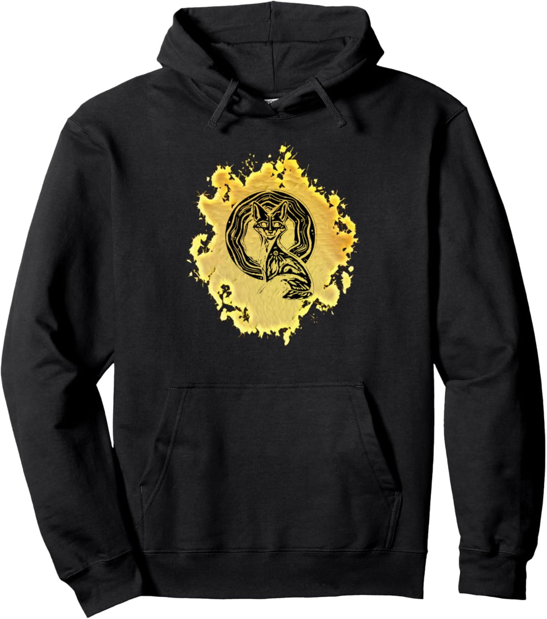 Fuchs Motiv Pullover Hoodie