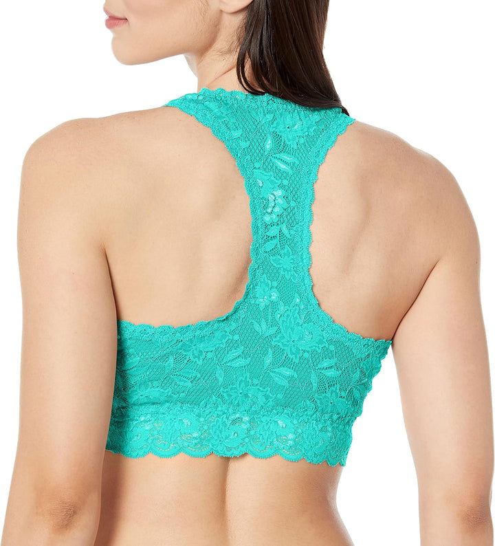 Cosabella Damen Never Say Never Curvy Racie Racerback Bralette Plunge-BH M Andamanensee, M Andamanen
