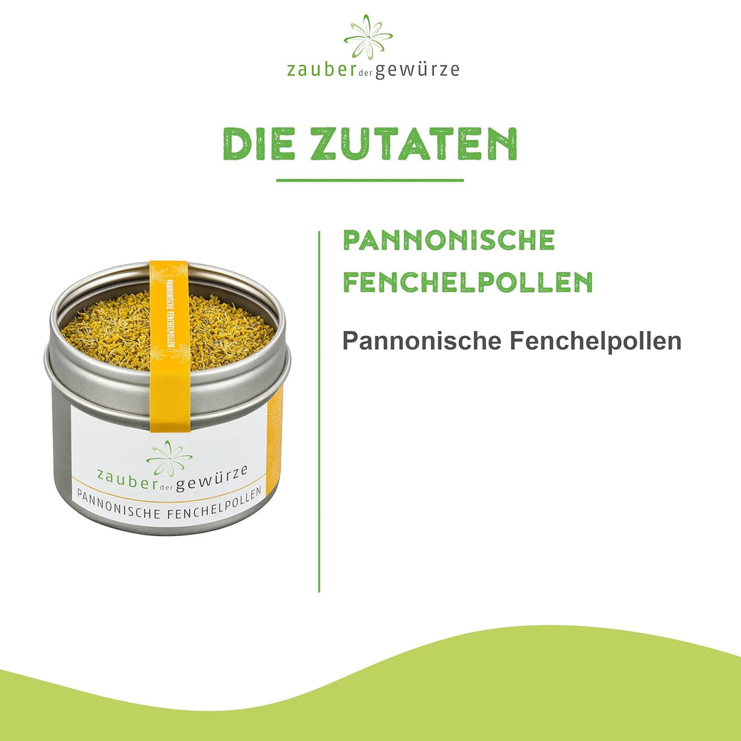 Zauber der Gewürze Pannonische Fenchelpollen – Aromatische Fenchelpollen als i-Tüpfelchen für Fisch,