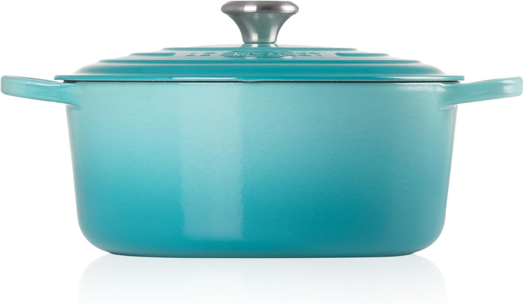 Le Creuset Signature Gusseisen-Bräter mit Deckel, Ø 28 cm, Rund, Für alle Herdarten und Induktion ge