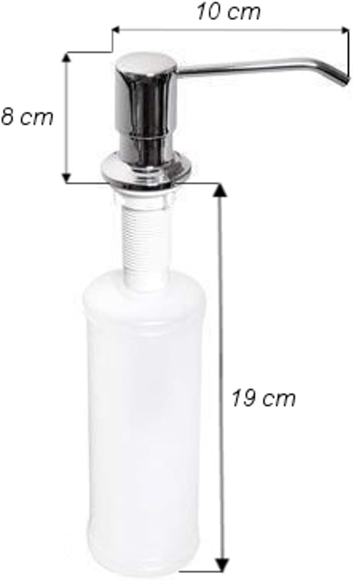 Waschbecken Ausgussbecken Waschtrog mit Armatur und Seifenspender 55 cm x 34 cm x 21 cm Spülbecken m