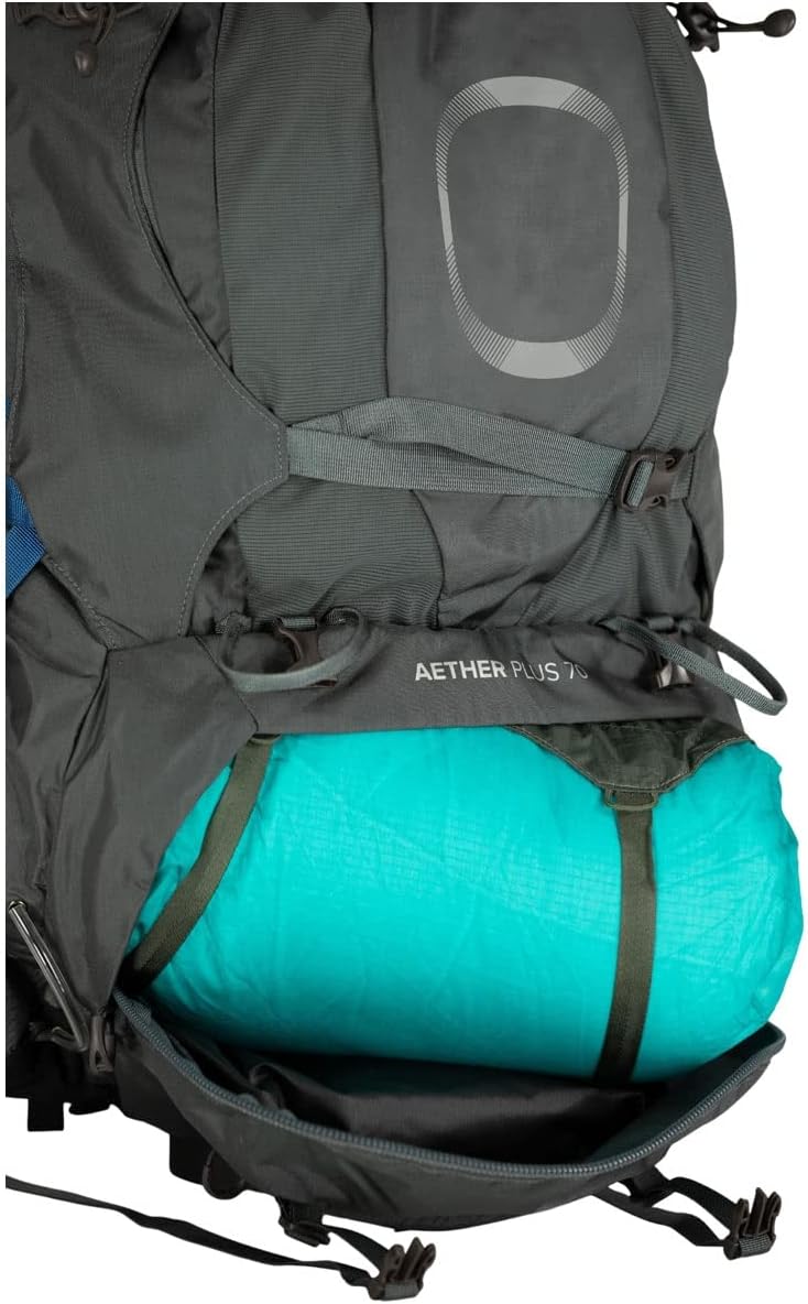 Osprey Aether 65 Trekkingrucksack für Männer Deep Water Blue L-XL, Deep Water Blue L-XL