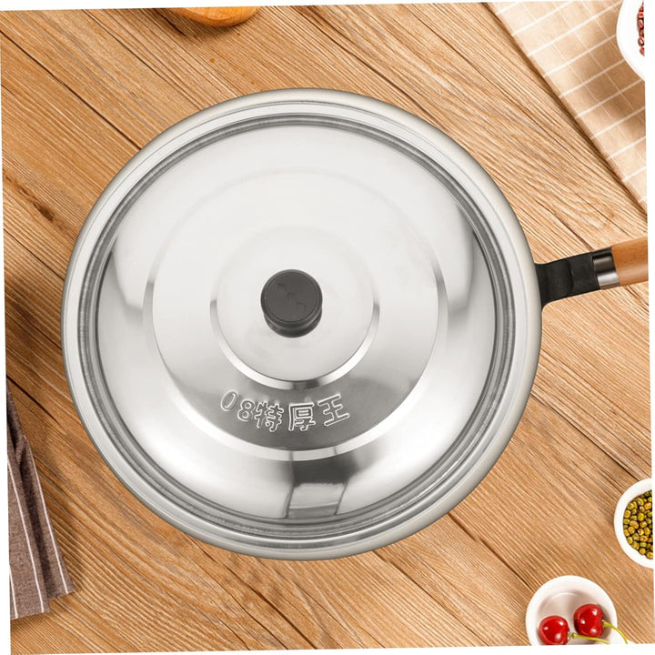 TOPBATHY Topfdeckel Aus Edelstahl Burger Dome Eisenpfanne Pfannen Kochgeschirr Ersatzdeckel Airfryer