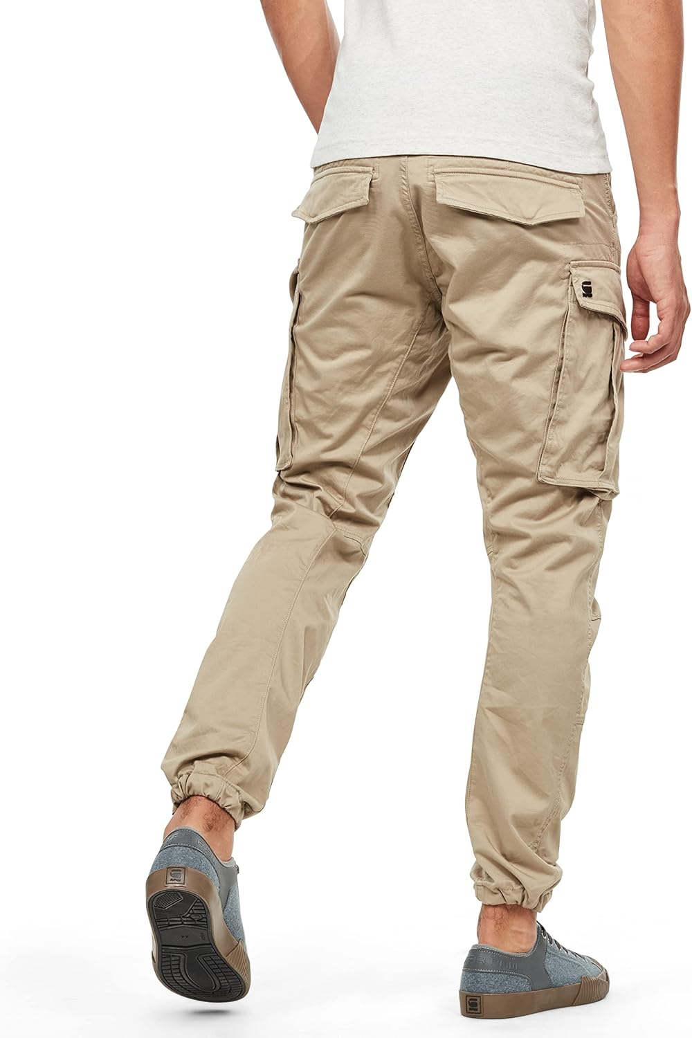 G-STAR RAW Herren Rovic Zip 3D Straight Tapered Hose 30W / 32L Beige (Dune 5126-239), 30W / 32L Beig
