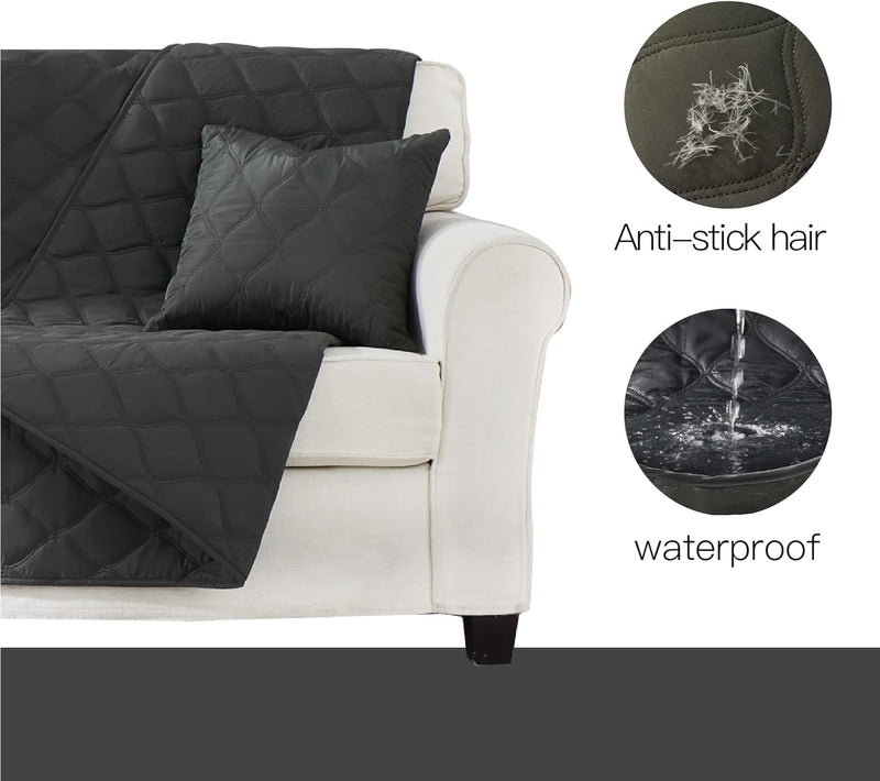 ALLISANDRO Hundedecke Reversible wasserdichte Haustier Sofa Abdeckung, Couch-Schutz, Grosse Haustier