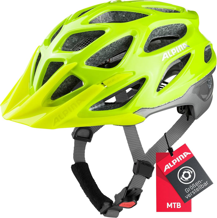 ALPINA MYTHOS 3.0 - Leichter, Optimal Belüfteter & Anpassbarer Fahrradhelm Mit Antibakteriellen Pols