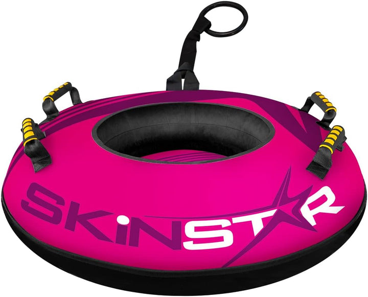 SkinStar Aufblasbare Schlitten Snow Tube Schlitten Bob Rodel Reifen Schneereifen Snowtube mit Griffe