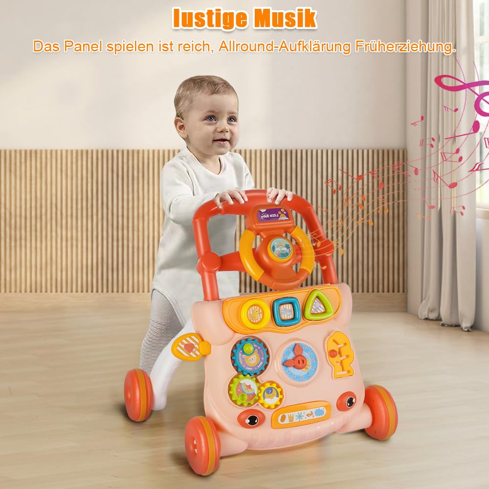 Geschenk für Jungen und Mädchen, Aktivitäts- und Entwicklungsspielzeug, LauflernspielzeugSkalierbare