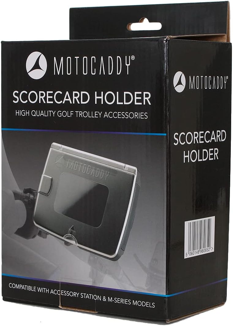 2014 Motocaddy S-Series Golfwagen Scorekartenhalter Schwarz, Schwarz