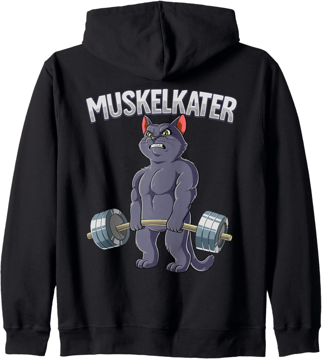 Muskelkater Bodybuilding Fitness Gym Kapuzenjacke