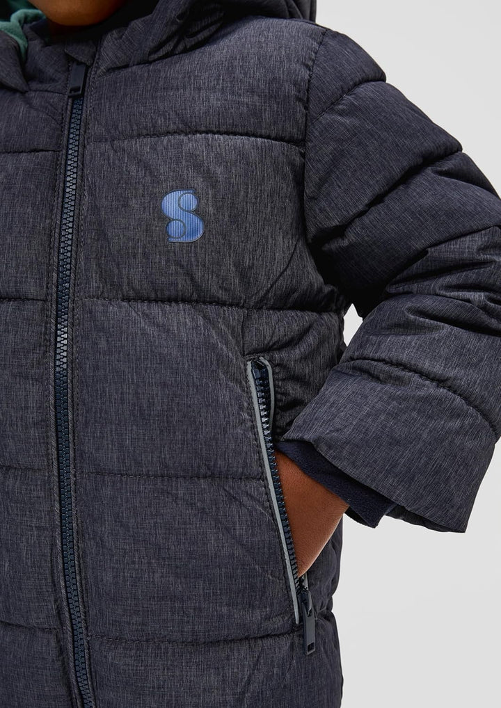 s.Oliver Jungen Outdoor Jacke 92 Blau, 92 Blau