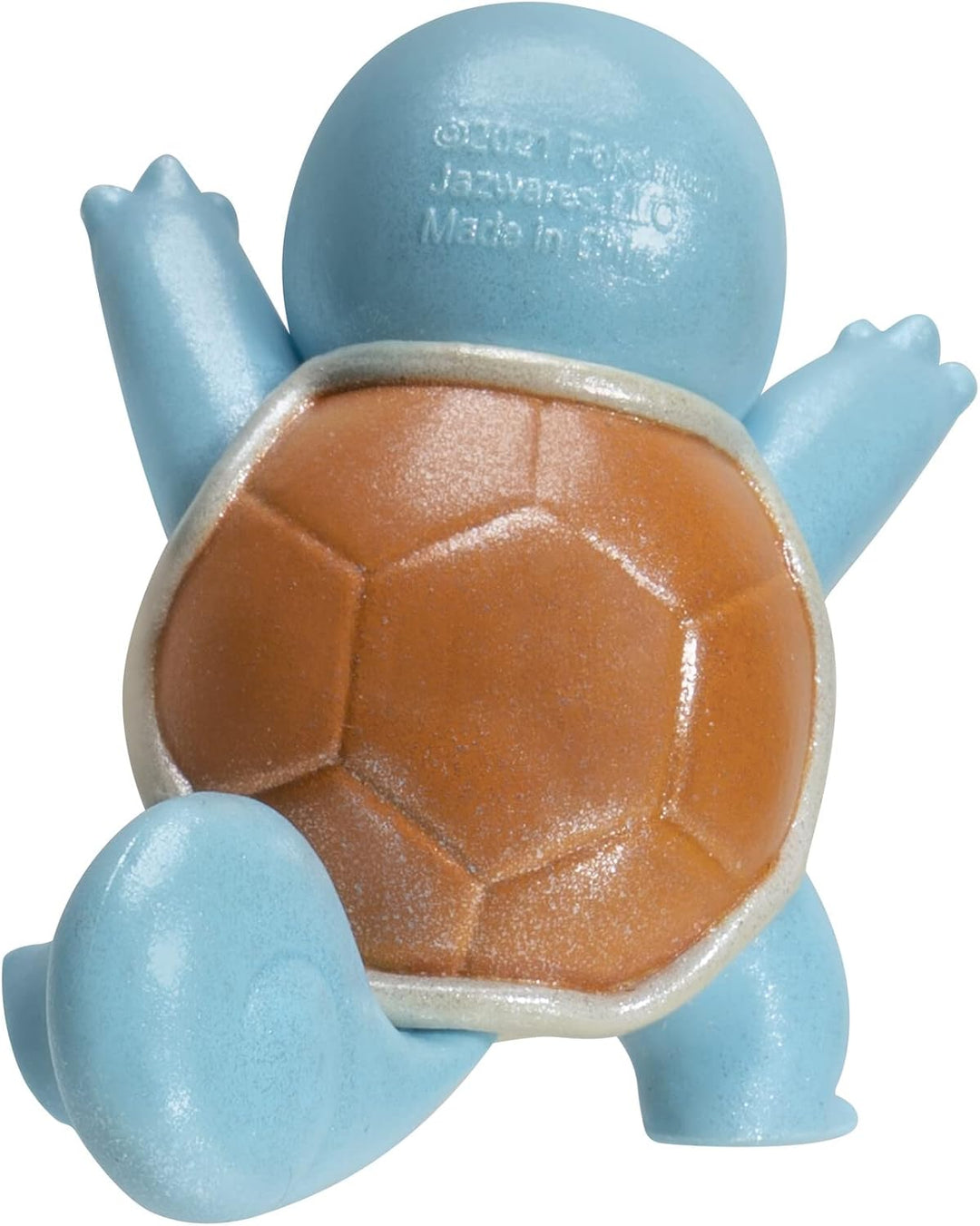 Pokemon PKW2773 Auto Set Select Evolution 3er-Pack – mit 5,1 cm Spritzteller, 7,6 cm Wartortle und 1