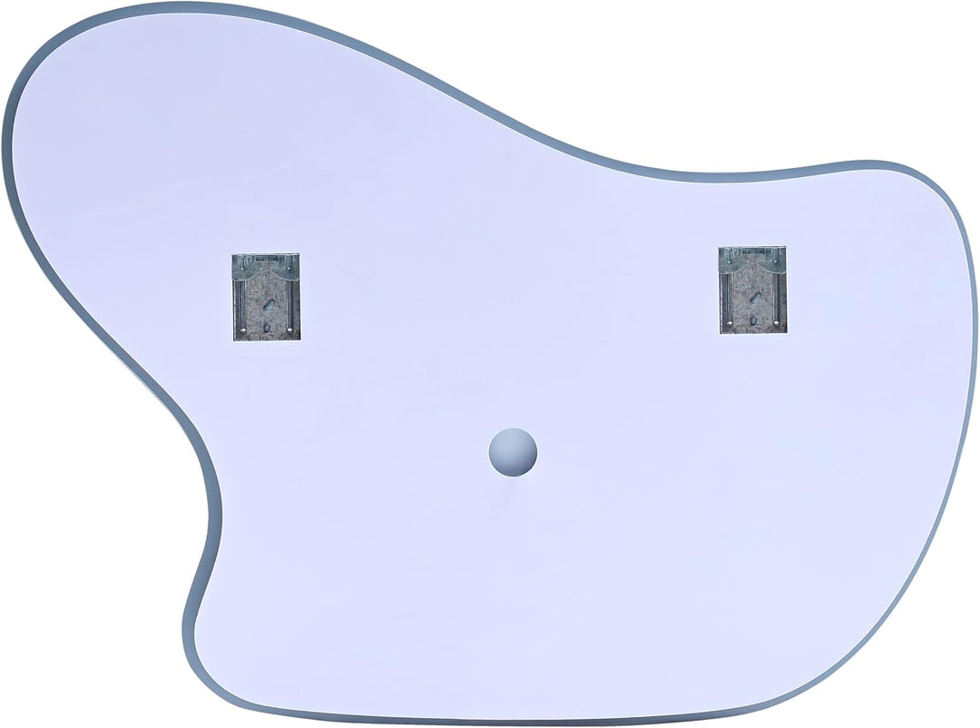 VIDI Home Ylora 80×60 cm Organischer LED Badspiegel - Badezimmer Spiegel mit Beleuchtung & Anti-Besc