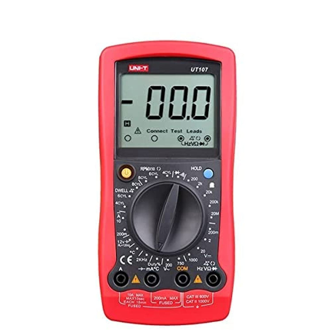 Uni-T UT-107 AC LCD Digital Multimeter Voltmeter Strom Messgerät MEssGERÄT Voltmeter