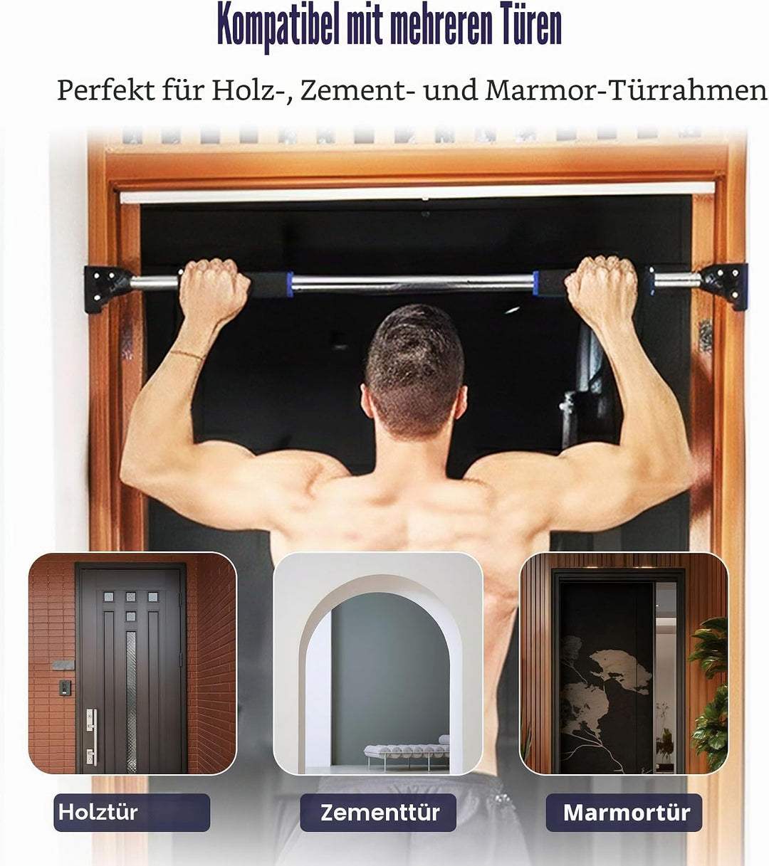 Romix Tür Klimmzugstange Türrahmen, Verstellbar Keine Schrauben Klimmzugstangen wand Trainingsgerät