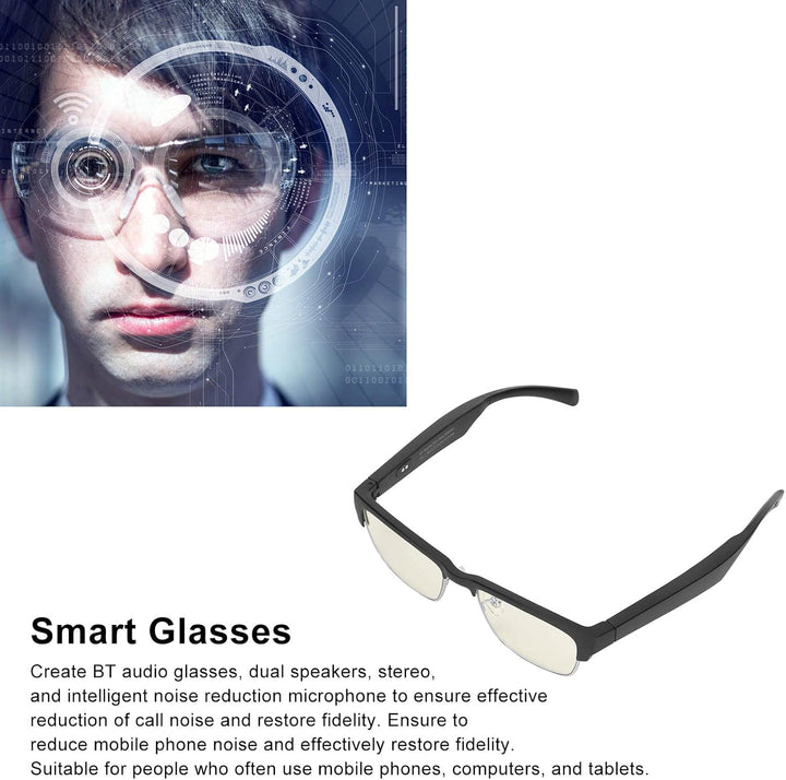 Smart-Brille, Bluetooth-Audio-Sonnenbrille, Freisprech-Anrufe, Musik, Drahtlose Bluetooth-Sonnenbril