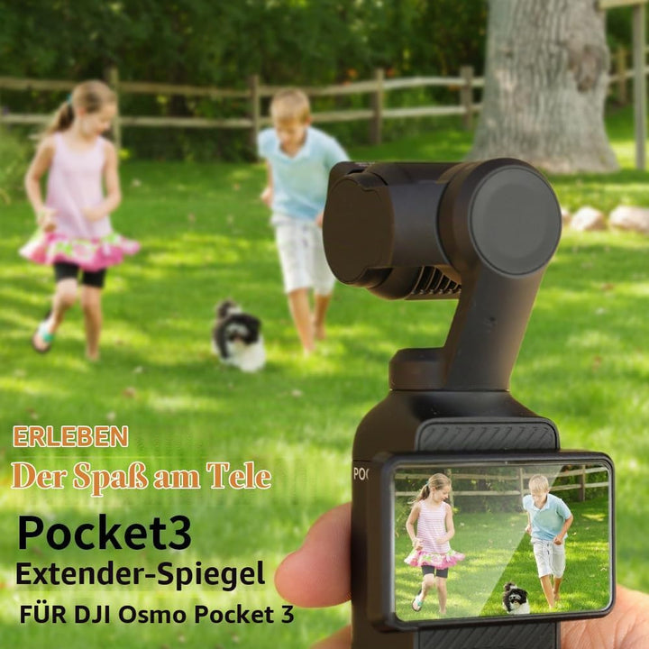 2X Vergrösserungs -Teleobjektiv für Tasche 3 Kamera, 2X Zoomobjektiv, Fernfotografie, HD -Beschichtu