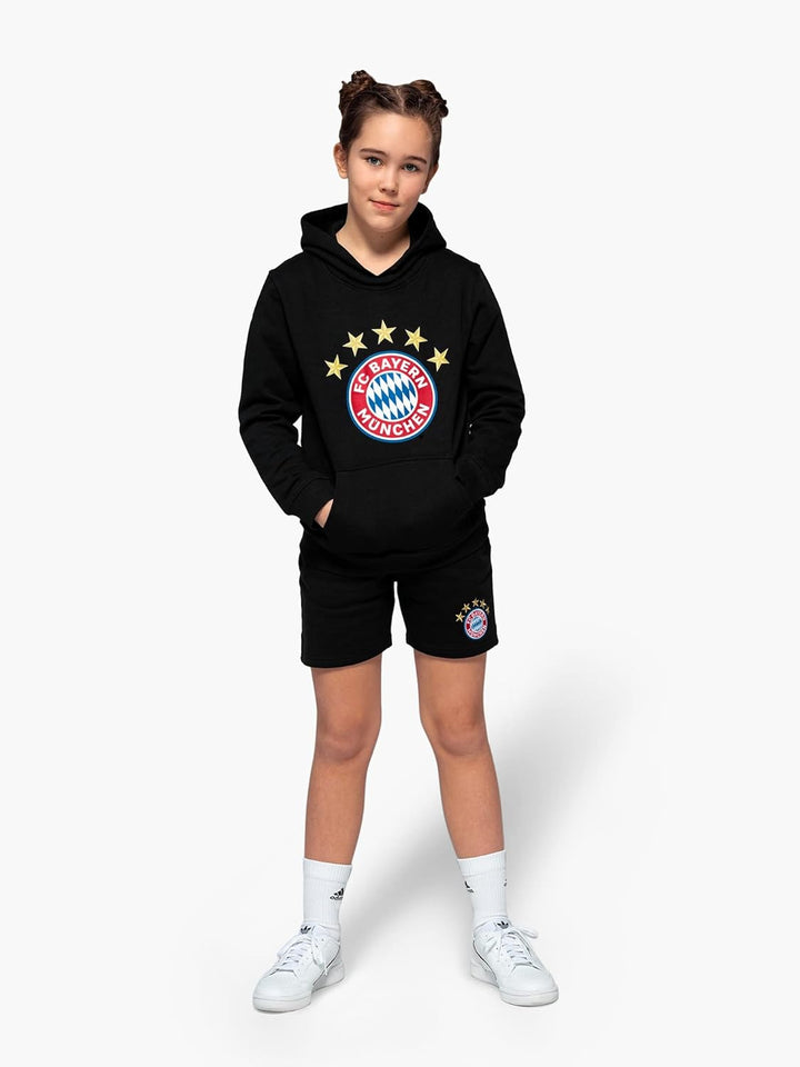 FC Bayern München Sweatshort Logo 110 Schwarz, 110 Schwarz