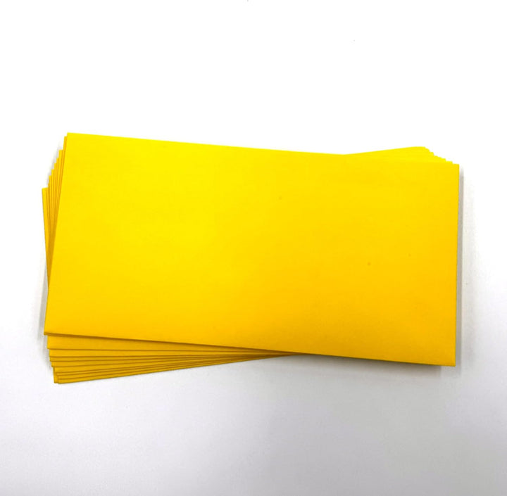 100 Briefumschläge DIN lang ohne Fenster, selbstklebend - Brief Umschläge 22 x 11 cm - Sichtschutz,
