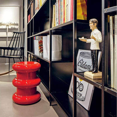 Kartell Hocker - rot Pilastro Rosso, Pilastro Rosso