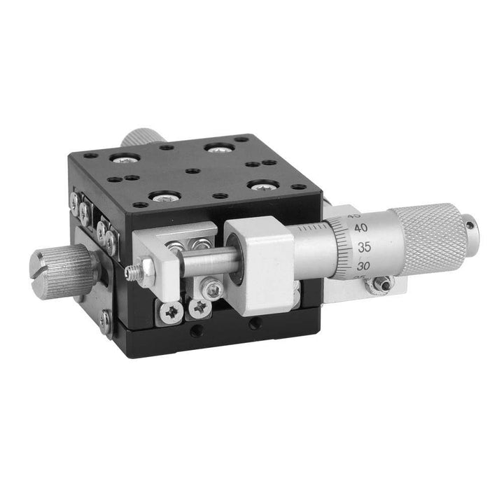 Lineartisch, XY-Achsen 40x40 mm LY40-CM-Tisch Linearkugelstangen Präzisions-Plattform mit manueller