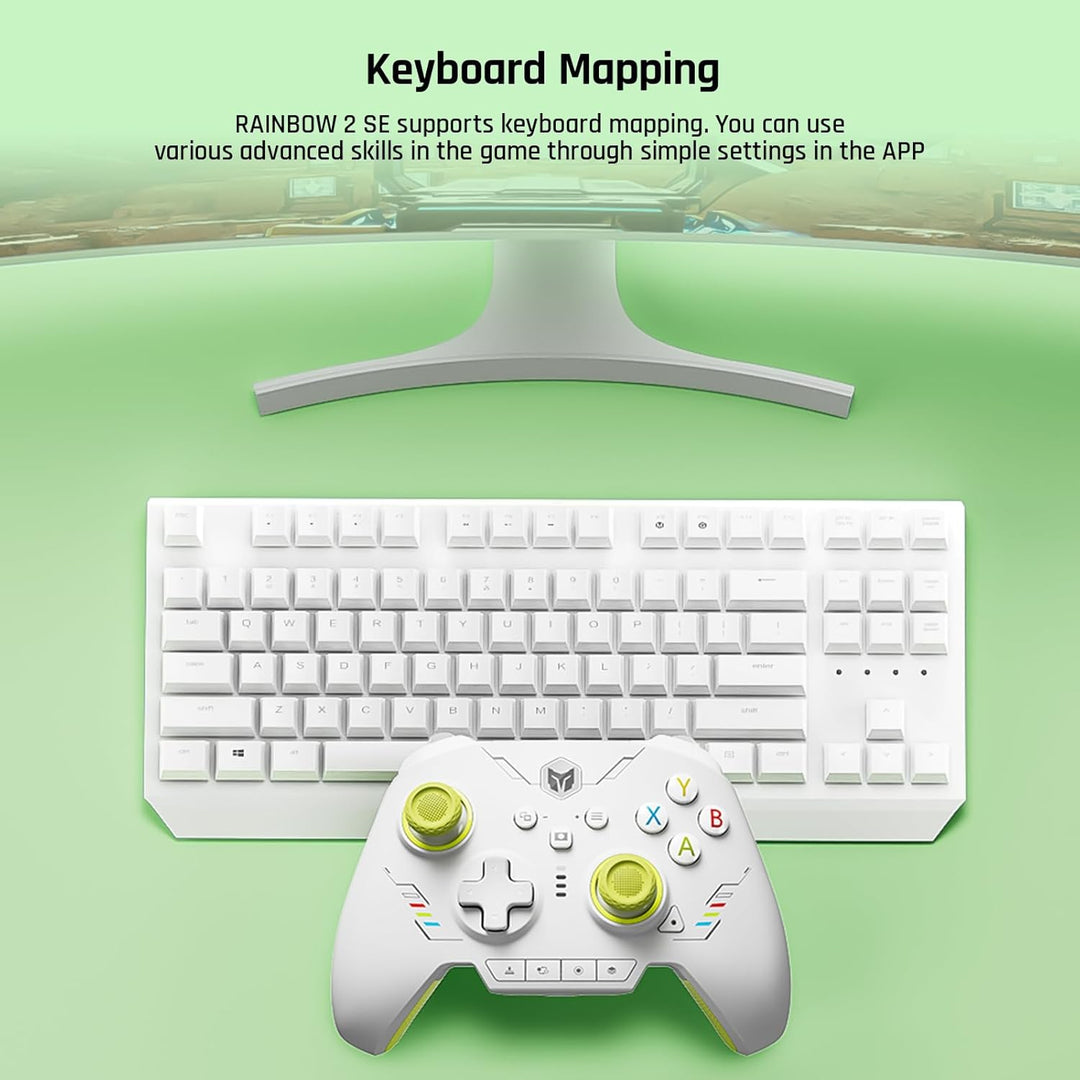 Black Shark PC-Controller, BIGBIG WON Rainbow 2 SE Wireless Controller Motion Control, Hall-Effekt-T