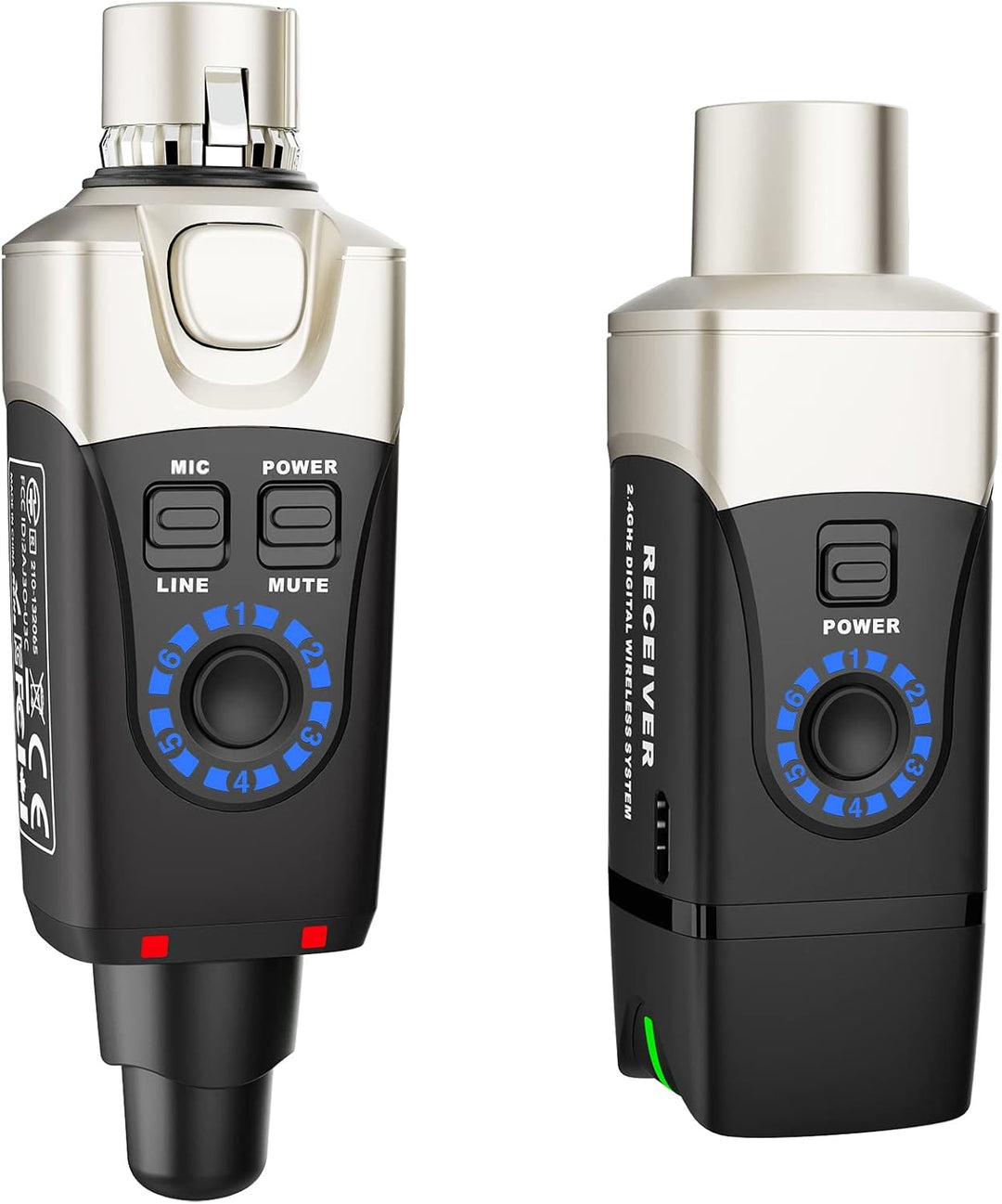 Xvive U3 Wireless Microphone System XLR Mikrofon Sender Empfänger für Dynamisches Mikrofon Audio-Mis