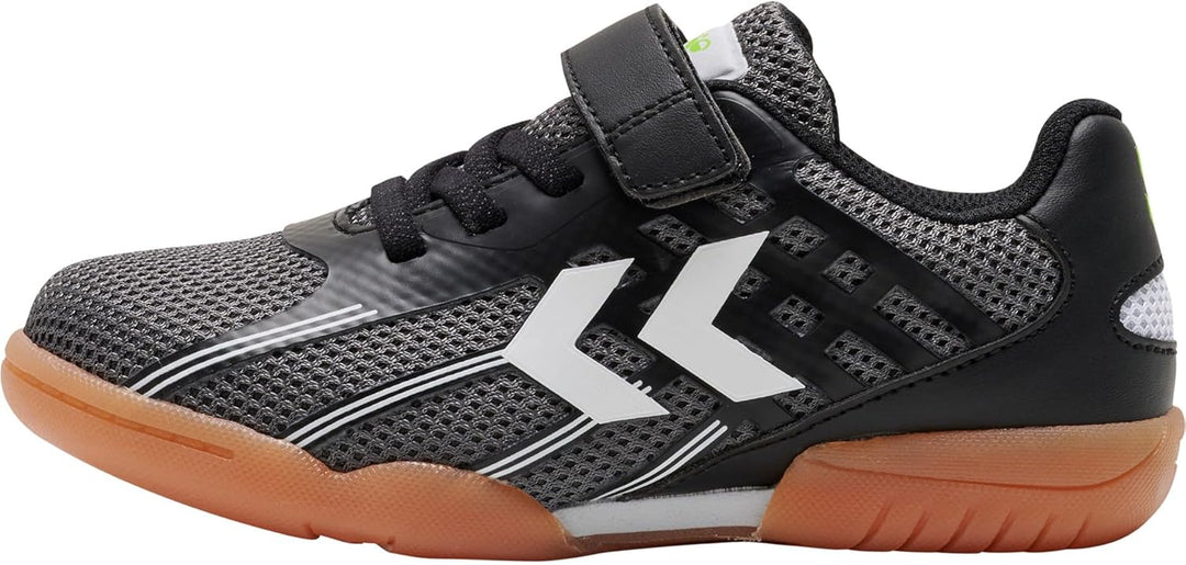 hummel Unisex Kinder Root Elite Jr VcHandball Shoe 28 EU Schwarz, 28 EU Schwarz